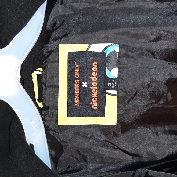 Nickelodeon Members Only SpongeBob Coat Brand NEW with Tags Men X-Large - Picture 9 of 15